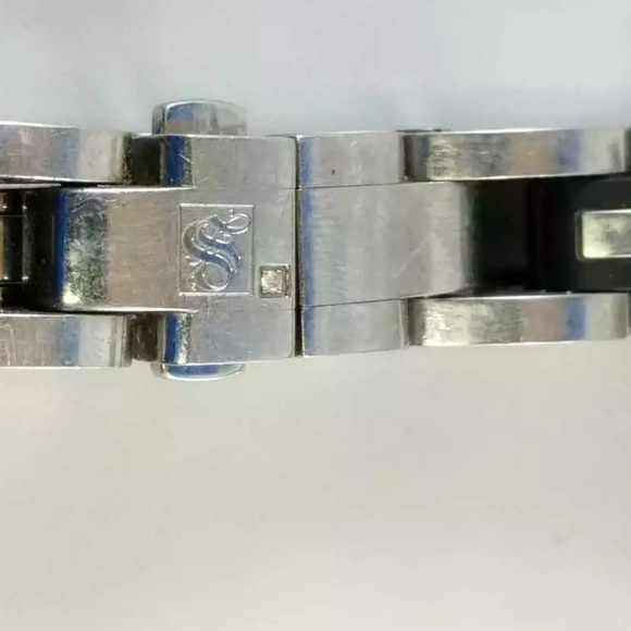 Signed Diamond 💎 Stainless Steel 9 “ EUC - Picture 5 of 5